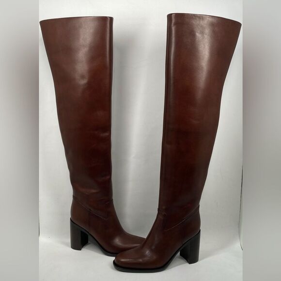 Loeffler Randall Deidre 85MM Leather Over-The-Knee Boots size 6.5 - Picture 9 of 16